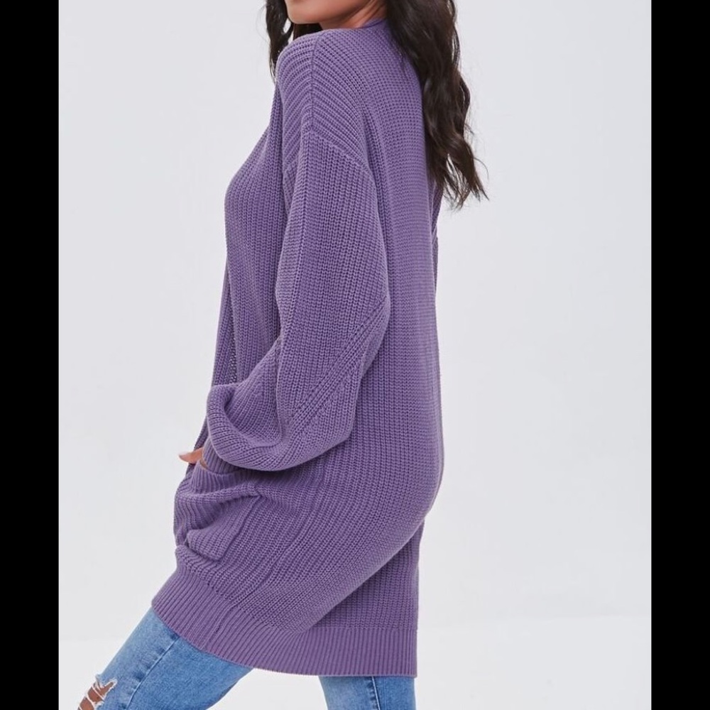Open front cardigan sweater - Picture 3 of 7